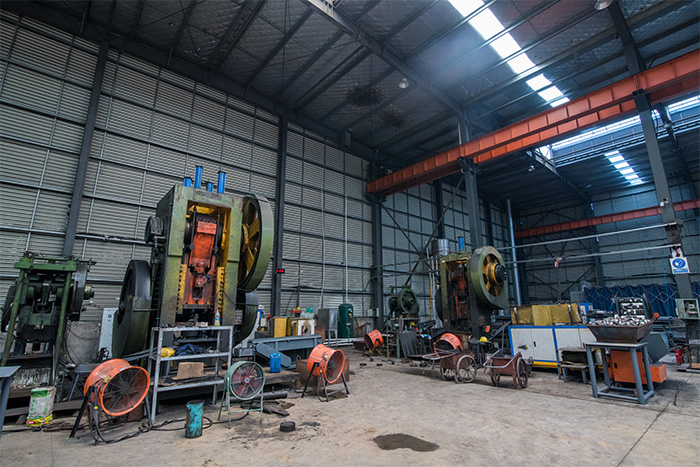 崇左网架配件-锥头加工车间